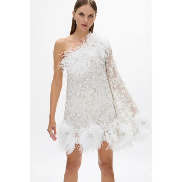 Rachel Gilbert Alby Mini Dress, view 4