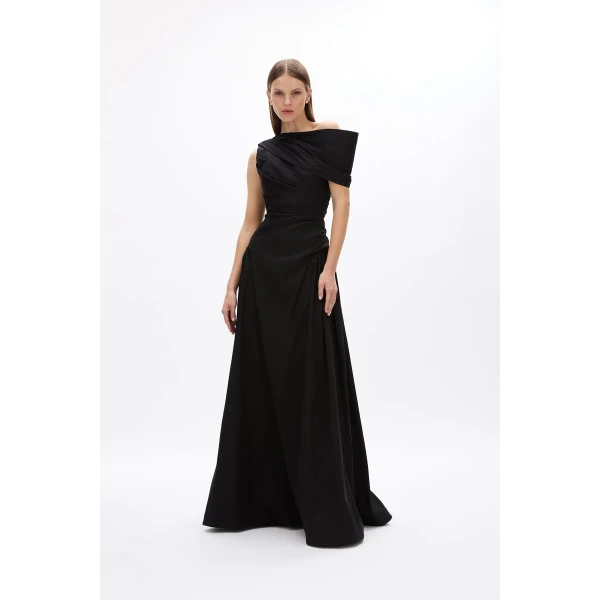 Rachel Gilbert Banksia Gown - Rachel Gilbert Black - Australian Luxury Evening Wear at Coveti