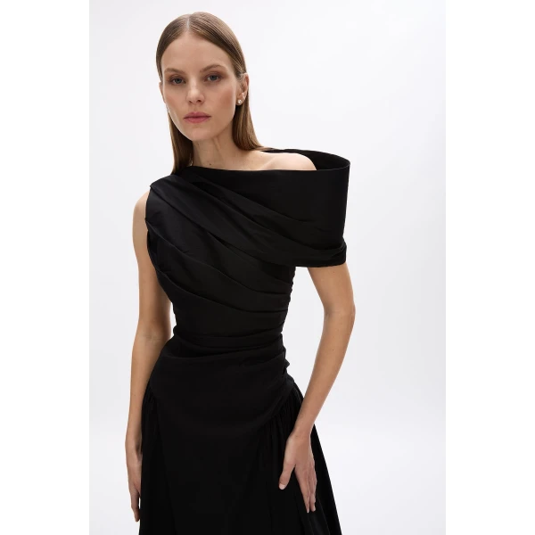 Rachel Gilbert Banksia Gown - Rachel Gilbert Black - Australian Luxury Evening Wear at Coveti