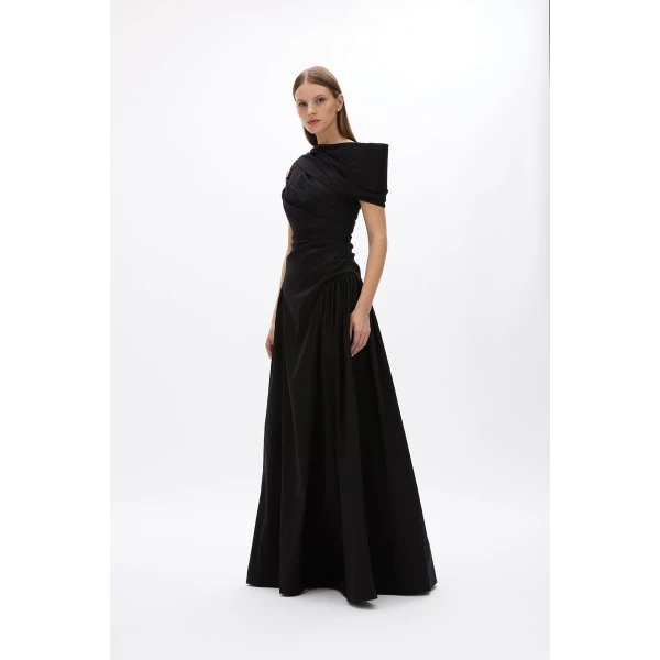 Rachel Gilbert Banksia Gown - Rachel Gilbert Black - Australian Luxury Evening Wear at Coveti