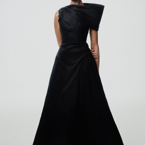 Rachel Gilbert Banksia Gown - Rachel Gilbert Black - Australian Luxury Evening Wear at Coveti