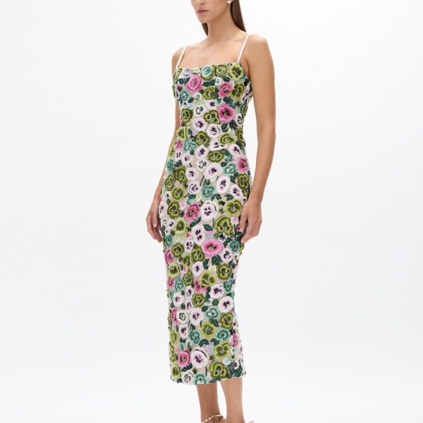 Rachel Gilbert Camden Dress - Rachel Gilbert Multicolour - Australian Luxury Evening Wear at Coveti
