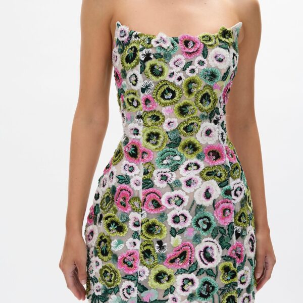Rachel Gilbert Camden Mini Dress - Rachel Gilbert Multicolour - Australian Luxury Evening Wear at Coveti