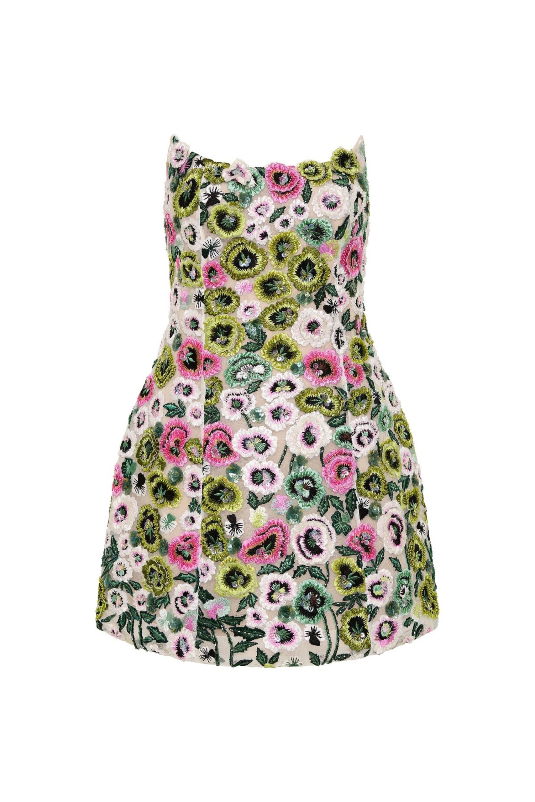 Rachel Gilbert Camden Mini Dress - Rachel Gilbert Multicolour - Australian Luxury Evening Wear at Coveti Rachel Gilbert Camden Mini Dress - Rachel Gilbert Multicolour - Australian Luxury Evening Wear at Coveti