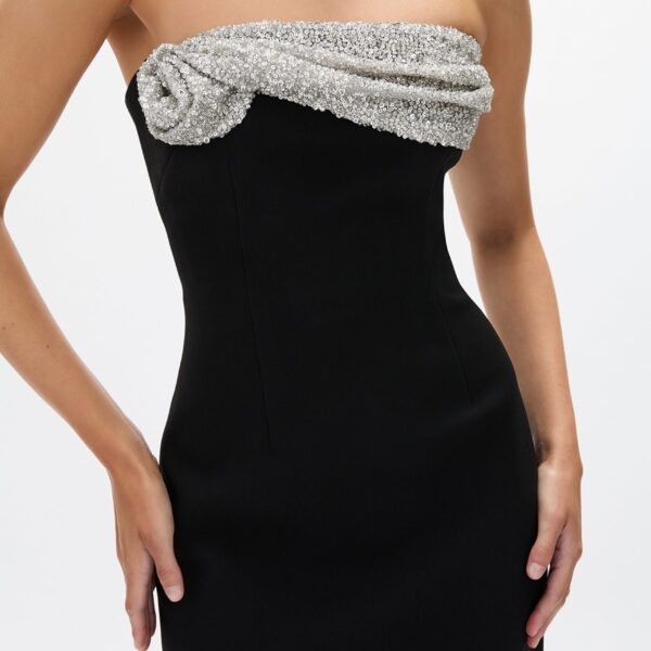 Rachel Gilbert Charlotte Gown - Rachel Gilbert Black - Australian Luxury Evening Wear at Coveti
