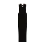 Rachel Gilbert Claudine Gown - Rachel Gilbert Black - Australian Luxury Evening Wear at Coveti