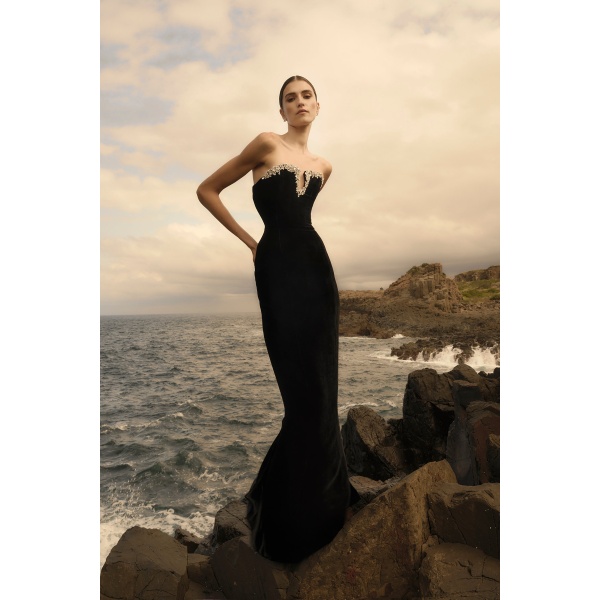 Rachel Gilbert Claudine Gown, view 3