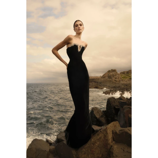 Rachel Gilbert Claudine Gown, view 3