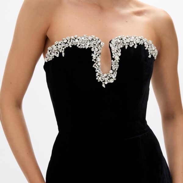 Rachel Gilbert Claudine Gown - Rachel Gilbert Black - Australian Luxury Evening Wear at Coveti