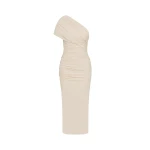 Rachel Gilbert Clay Dress - Rachel Gilbert Beige - Australian Luxury Evening Wear at Coveti