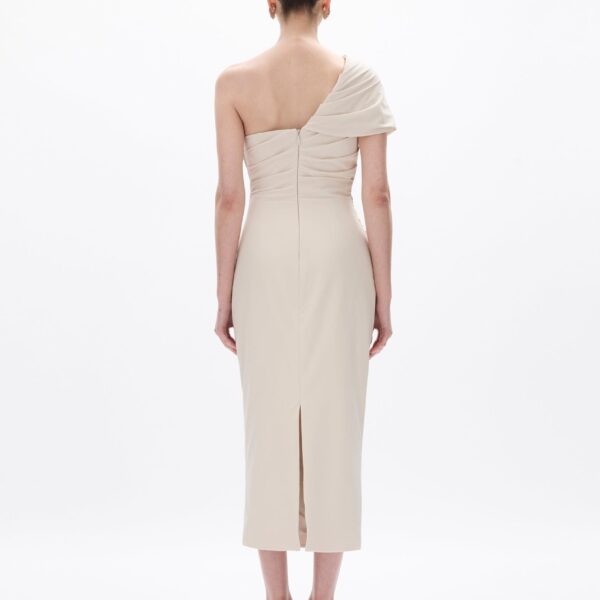 Rachel Gilbert Clay Dress - Rachel Gilbert Beige - Australian Luxury Evening Wear at Coveti
