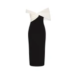 Rachel Gilbert Delila Dress - Rachel Gilbert Black - Australian Luxury Evening Wear at Coveti