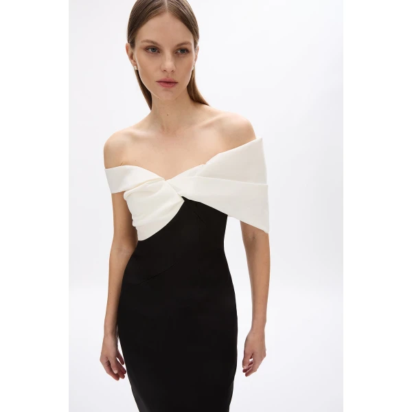 Rachel Gilbert Delila Dress - Rachel Gilbert Black - Australian Luxury Evening Wear at Coveti