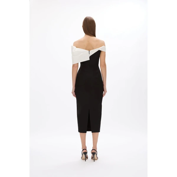 Rachel Gilbert Delila Dress - Rachel Gilbert Black - Australian Luxury Evening Wear at Coveti