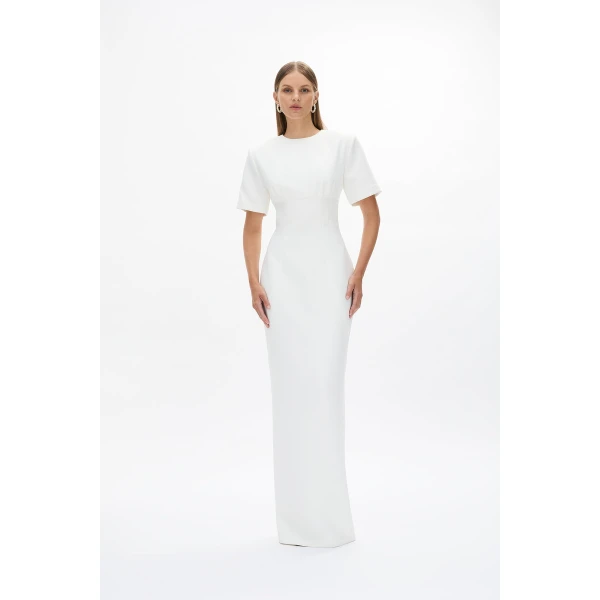 Rachel Gilbert Dover Gown - Rachel Gilbert Ivory - Australian Luxury Evening Wear at Coveti