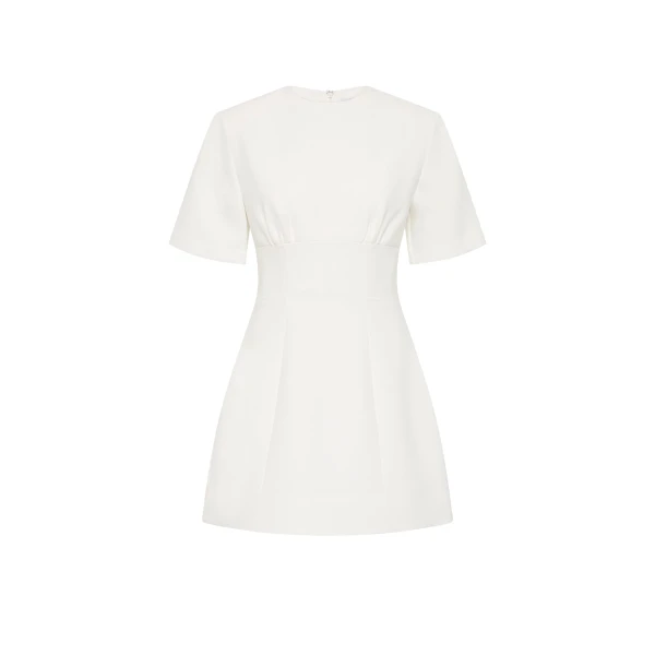 Rachel Gilbert Dover Mini Dress - Rachel Gilbert Ivory - Australian Luxury Evening Wear at Coveti