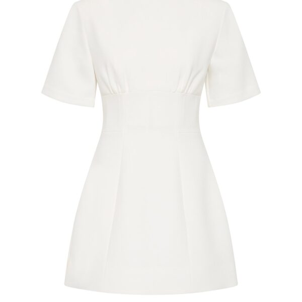Rachel Gilbert Dover Mini Dress - Rachel Gilbert Ivory - Australian Luxury Evening Wear at Coveti
