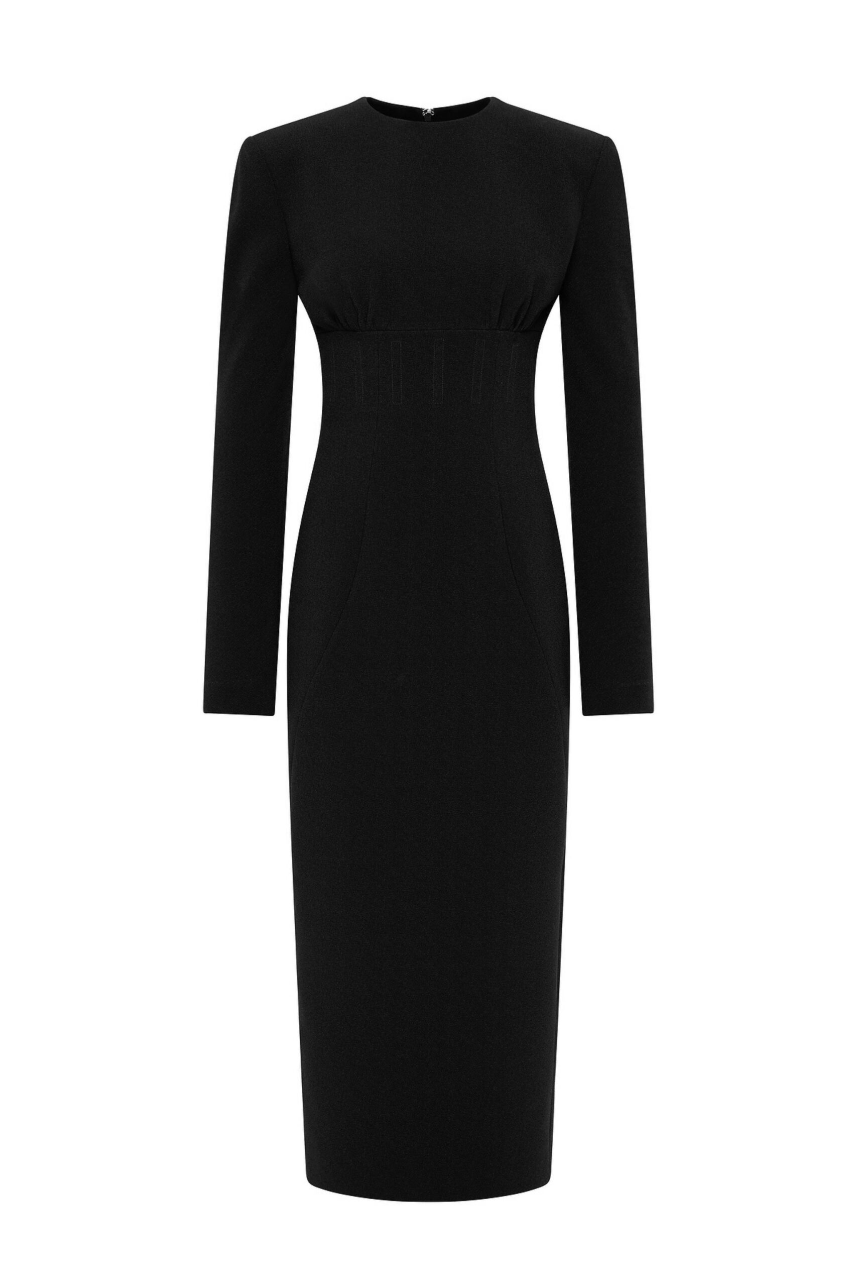 Rachel Gilbert Dover Sleeve Dress - Rachel Gilbert Black - Australian Luxury Evening Wear at Coveti Rachel Gilbert Dover Sleeve Dress - Rachel Gilbert Black - Australian Luxury Evening Wear at Coveti
