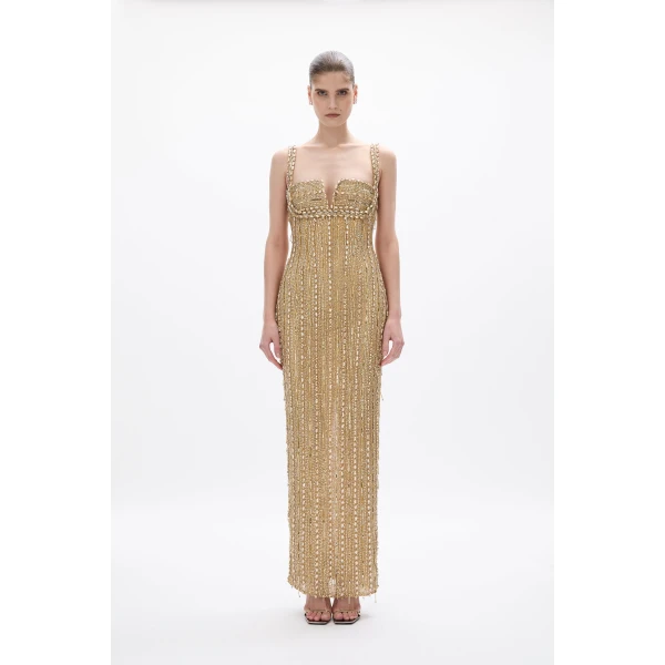 Rachel Gilbert Florentine Gown, view 2