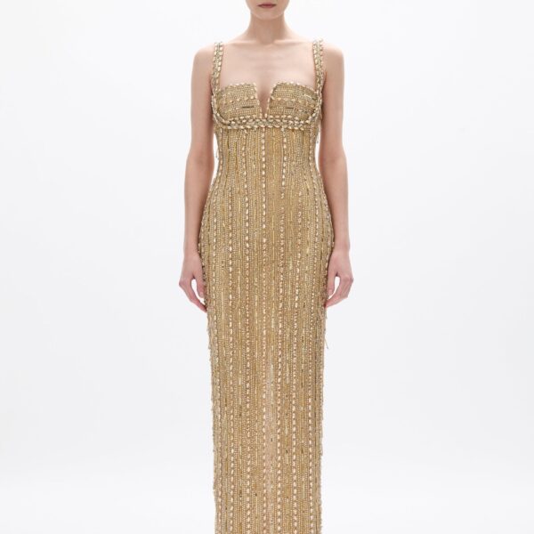 Rachel Gilbert Florentine Gown - Rachel Gilbert Gold - Australian Luxury Evening Wear at Coveti