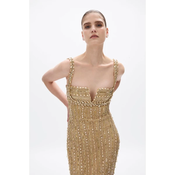 Rachel Gilbert Florentine Gown, view 4