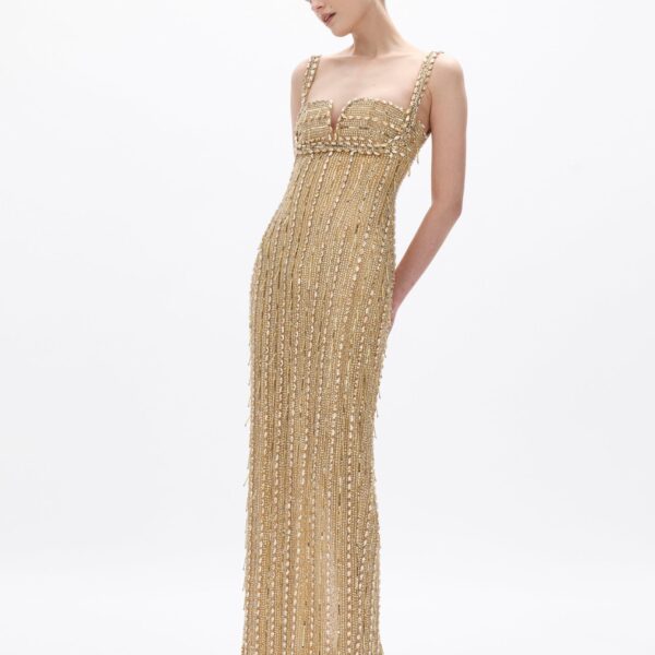 Rachel Gilbert Florentine Gown - Rachel Gilbert Gold - Australian Luxury Evening Wear at Coveti