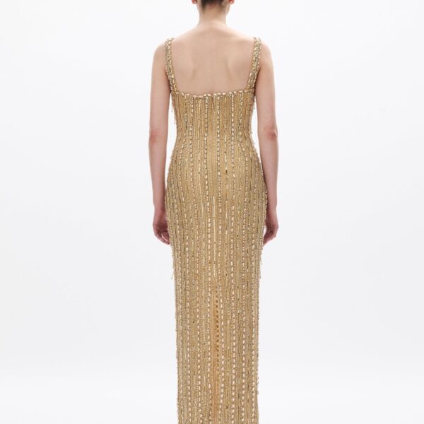 Rachel Gilbert Florentine Gown - Rachel Gilbert Gold - Australian Luxury Evening Wear at Coveti
