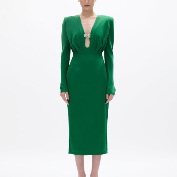 Rachel Gilbert Florida Dress - Rachel Gilbert Green - Australian Luxury Evening Wear at Coveti