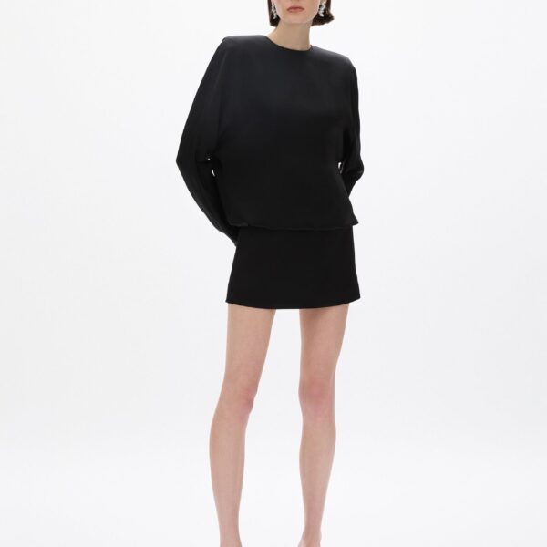 Rachel Gilbert Florida Mini Dress - Rachel Gilbert Black - Australian Luxury Evening Wear at Coveti