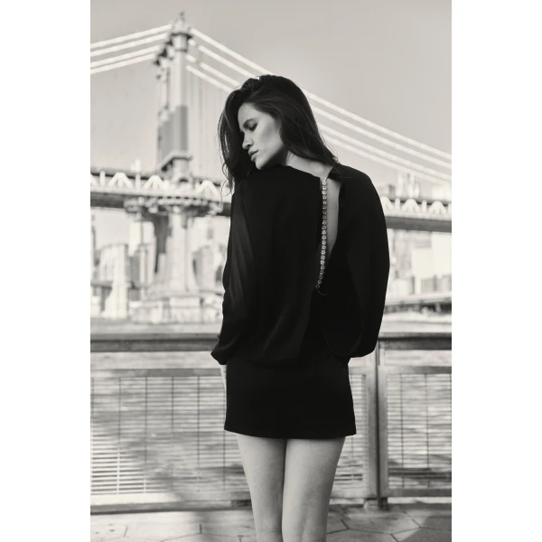 Rachel Gilbert Florida Mini Dress, view 3