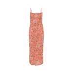 Rachel Gilbert Francesca Flower Gown - Rachel Gilbert Orange - Australian Luxury Evening Wear at Coveti