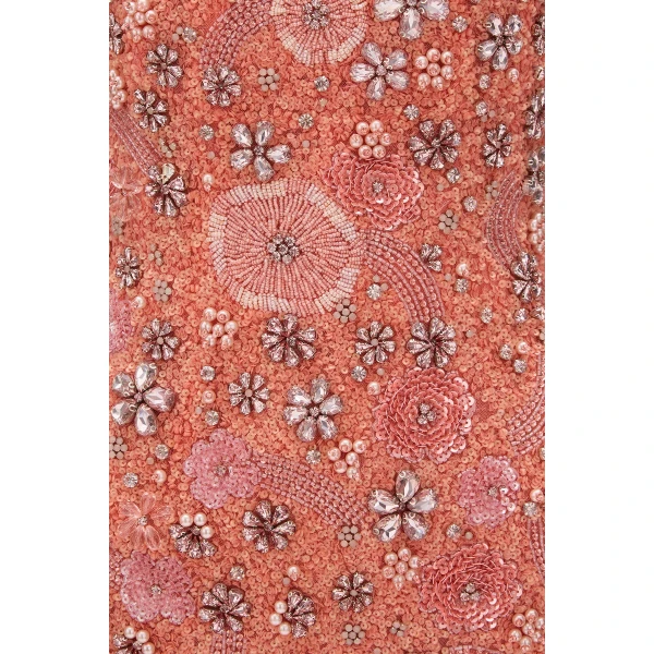 Rachel Gilbert Francesca Flower Gown - Rachel Gilbert Orange - Australian Luxury Evening Wear at Coveti