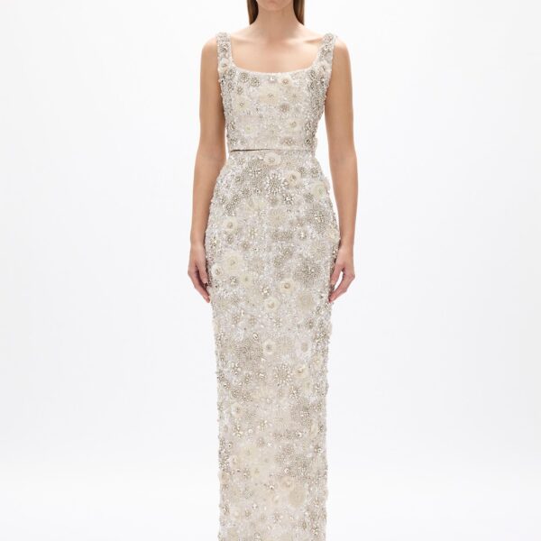 Rachel Gilbert Francesca Skirt - Rachel Gilbert Ivory - Australian Luxury Evening Wear at Coveti