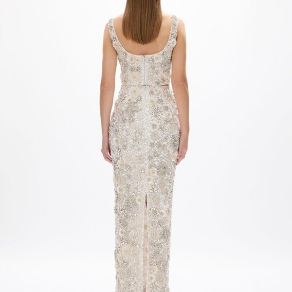 Rachel Gilbert Francesca Skirt - Rachel Gilbert Ivory - Australian Luxury Evening Wear at Coveti