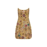 Rachel Gilbert Francesca Strapless Star Mini Dress - Rachel Gilbert Gold - Australian Luxury Evening Wear at Coveti