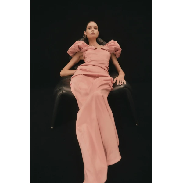 Rachel Gilbert Frey Gown - Rachel Gilbert Pink - Australian Luxury Evening Wear at Coveti