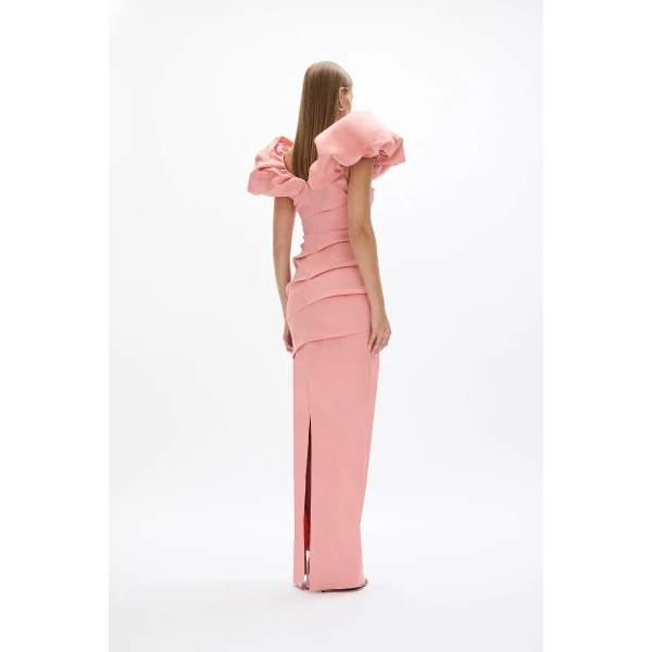 Rachel Gilbert Frey Gown - Rachel Gilbert Pink - Australian Luxury Evening Wear at Coveti