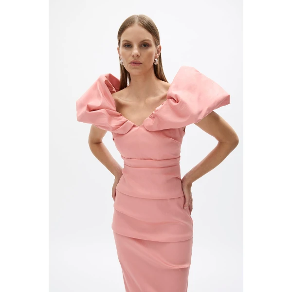 Rachel Gilbert Frey Gown - Rachel Gilbert Pink - Australian Luxury Evening Wear at Coveti