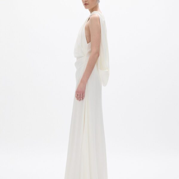Rachel Gilbert Hallie Gown - Rachel Gilbert White - Australian Luxury Evening Wear at Coveti
