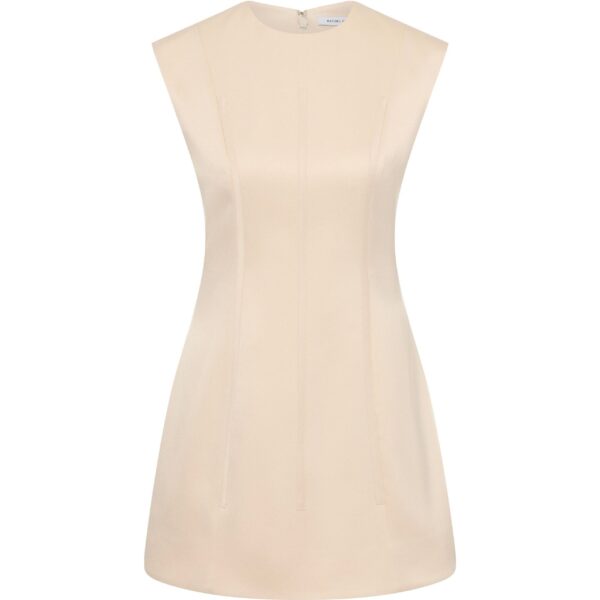 Rachel Gilbert Hallie Mini Dress - Rachel Gilbert Beige - Australian Luxury Evening Wear at Coveti