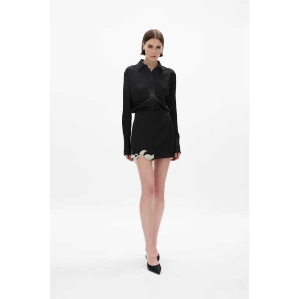 Rachel Gilbert Hallie Mini Skirt, view 2