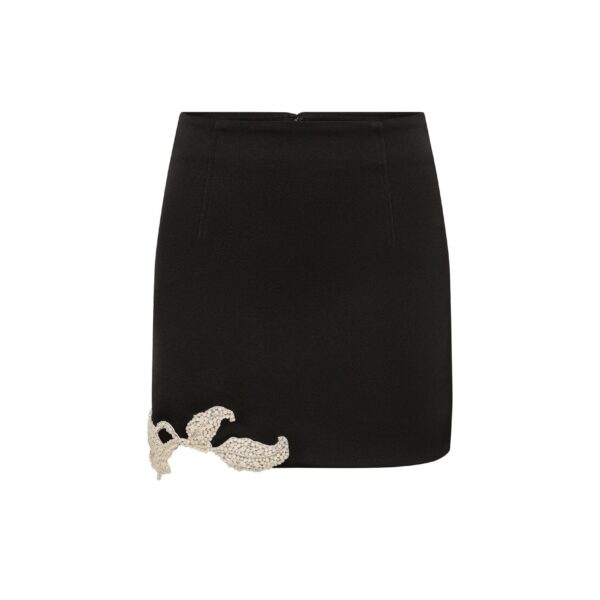 Rachel Gilbert Hallie Mini Skirt - Rachel Gilbert Black - Australian Luxury Evening Wear at Coveti