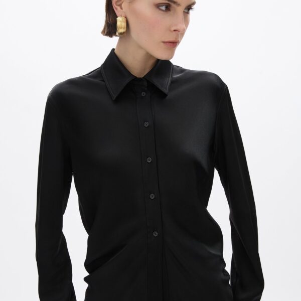 Rachel Gilbert Hallie Shirt - Rachel Gilbert Black - Australian Luxury Evening Wear at Coveti