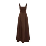 Rachel Gilbert Hallie Strap Gown - Rachel Gilbert Brown - Australian Luxury Evening Wear at Coveti