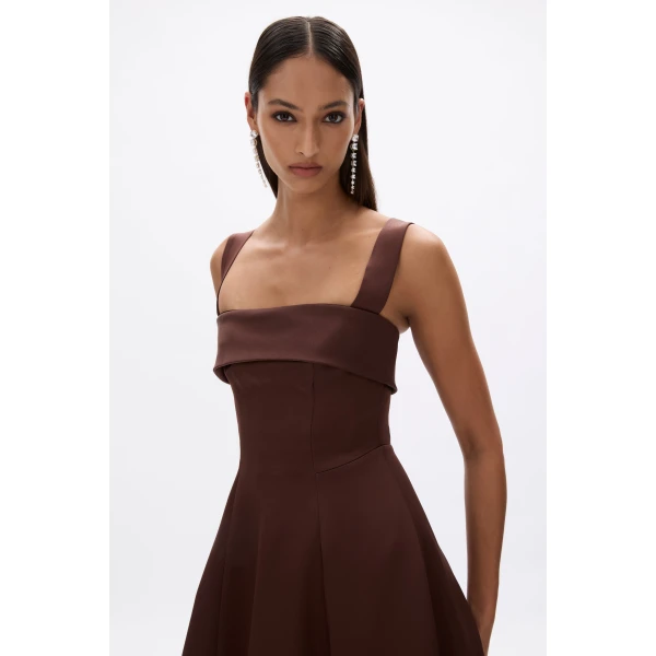 Rachel Gilbert Hallie Strap Gown, view 3