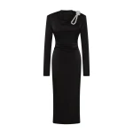 Rachel Gilbert Henrietta Dress - Rachel Gilbert Black - Australian Luxury Evening Wear at Coveti