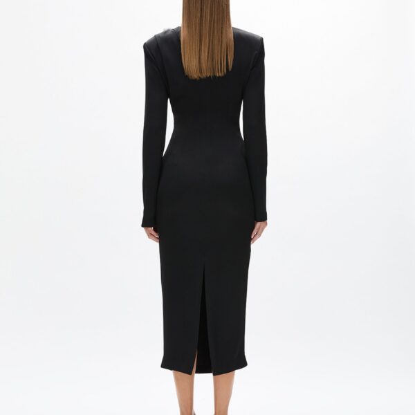 Rachel Gilbert Henrietta Dress - Rachel Gilbert Black - Australian Luxury Evening Wear at Coveti