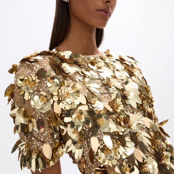 Rachel Gilbert Hugo Dress - Rachel Gilbert Gold - Australian Luxury Evening Wear at Coveti