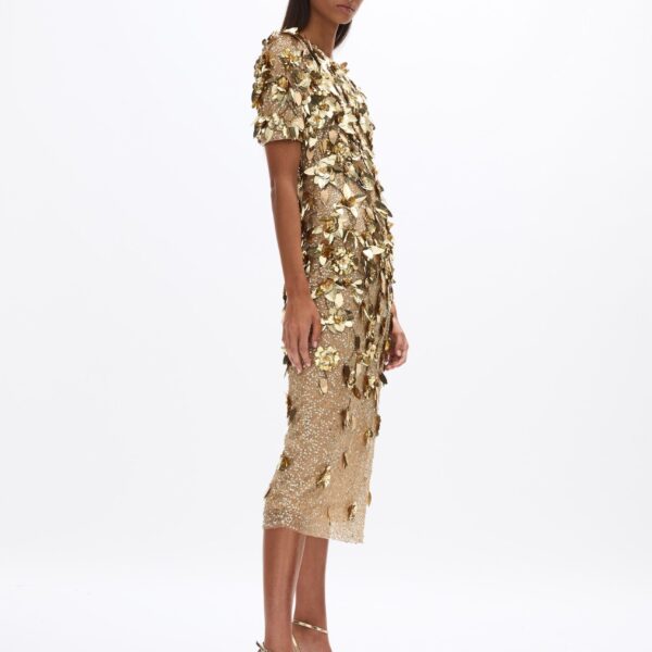 Rachel Gilbert Hugo Dress - Rachel Gilbert Gold - Australian Luxury Evening Wear at Coveti