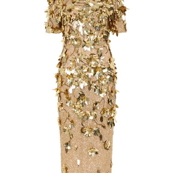 Rachel Gilbert Hugo Dress - Rachel Gilbert Gold - Australian Luxury Evening Wear at Coveti